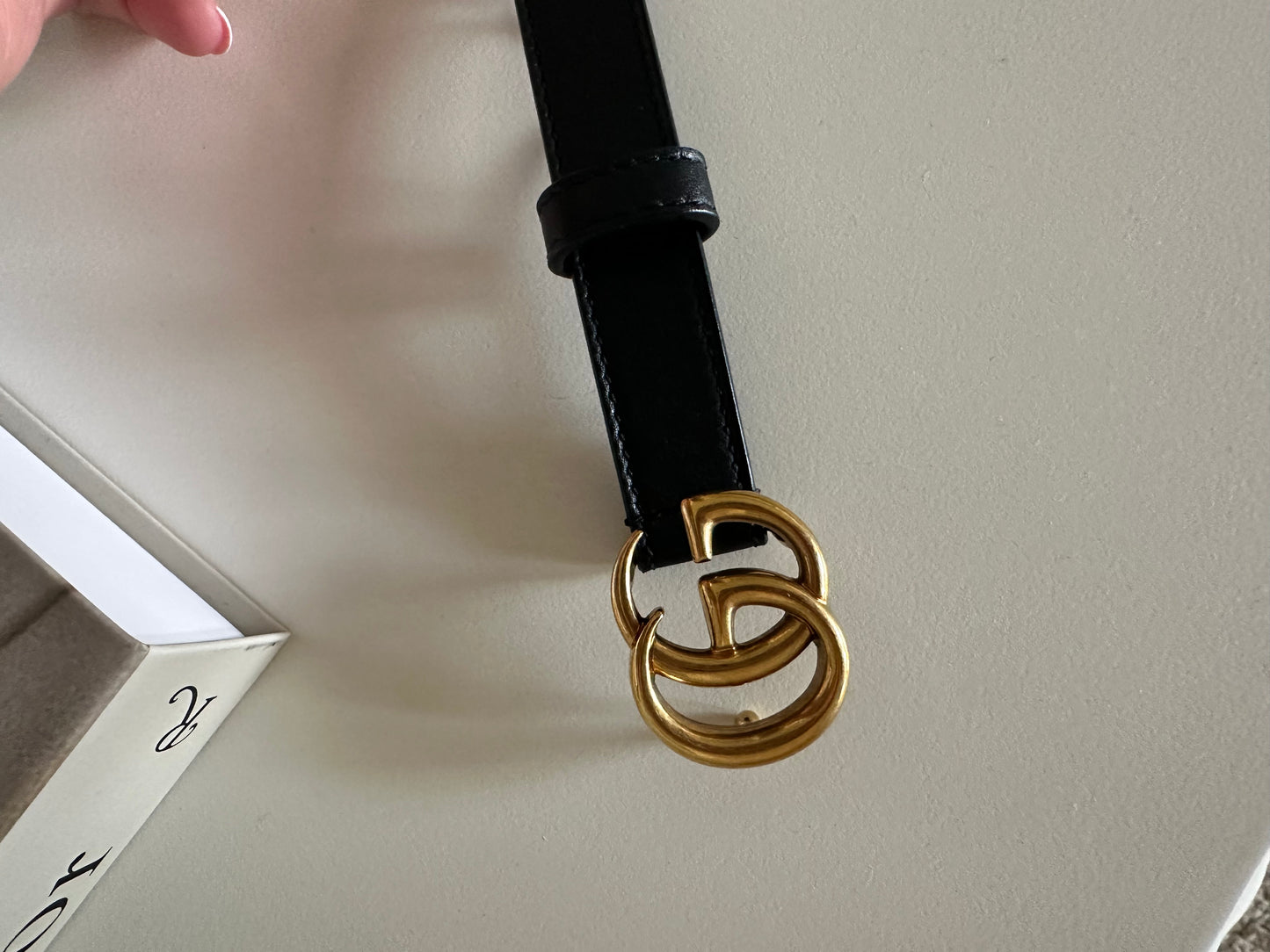 Gucci cinto negro