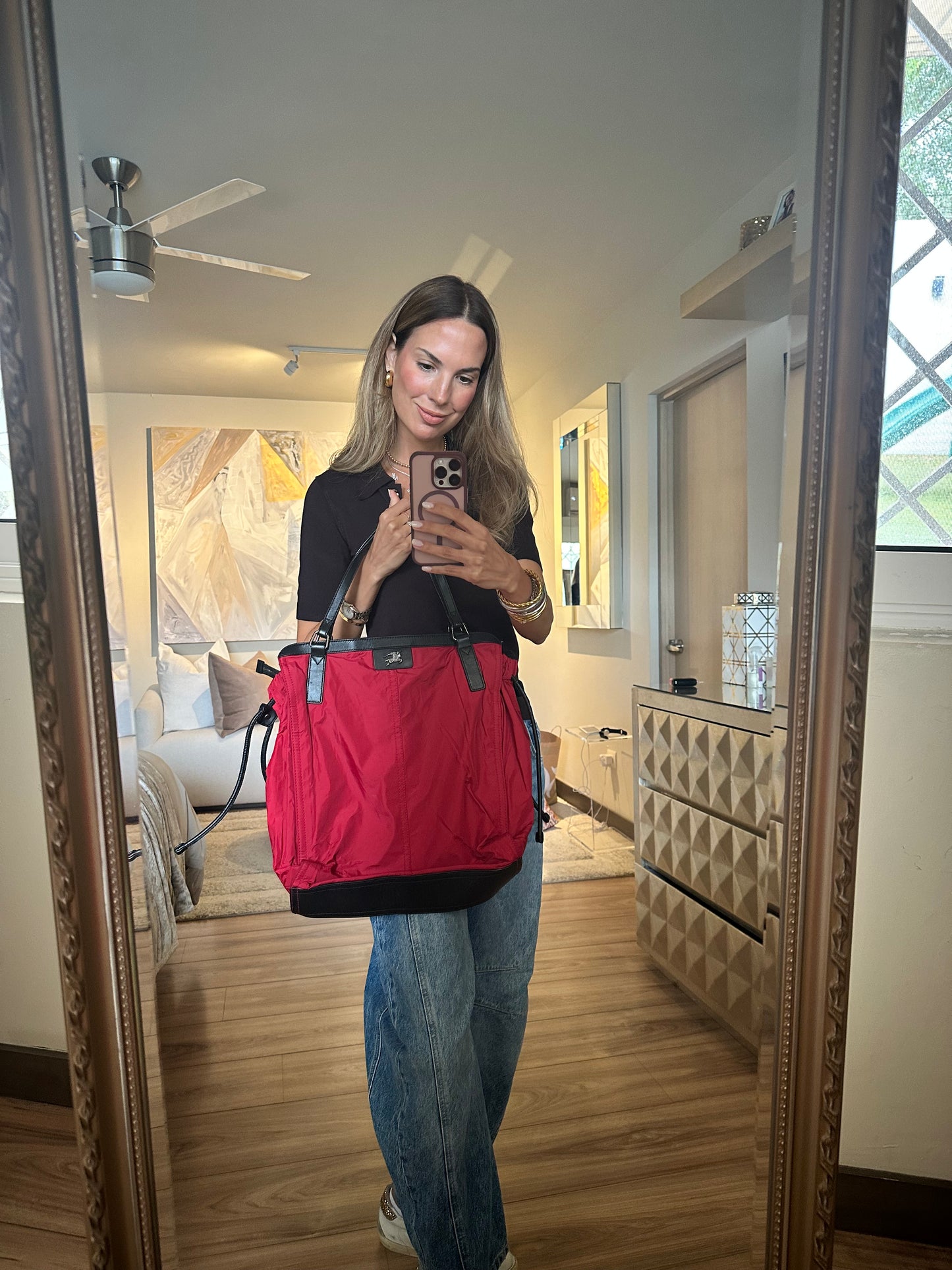 Burberry tote nylon