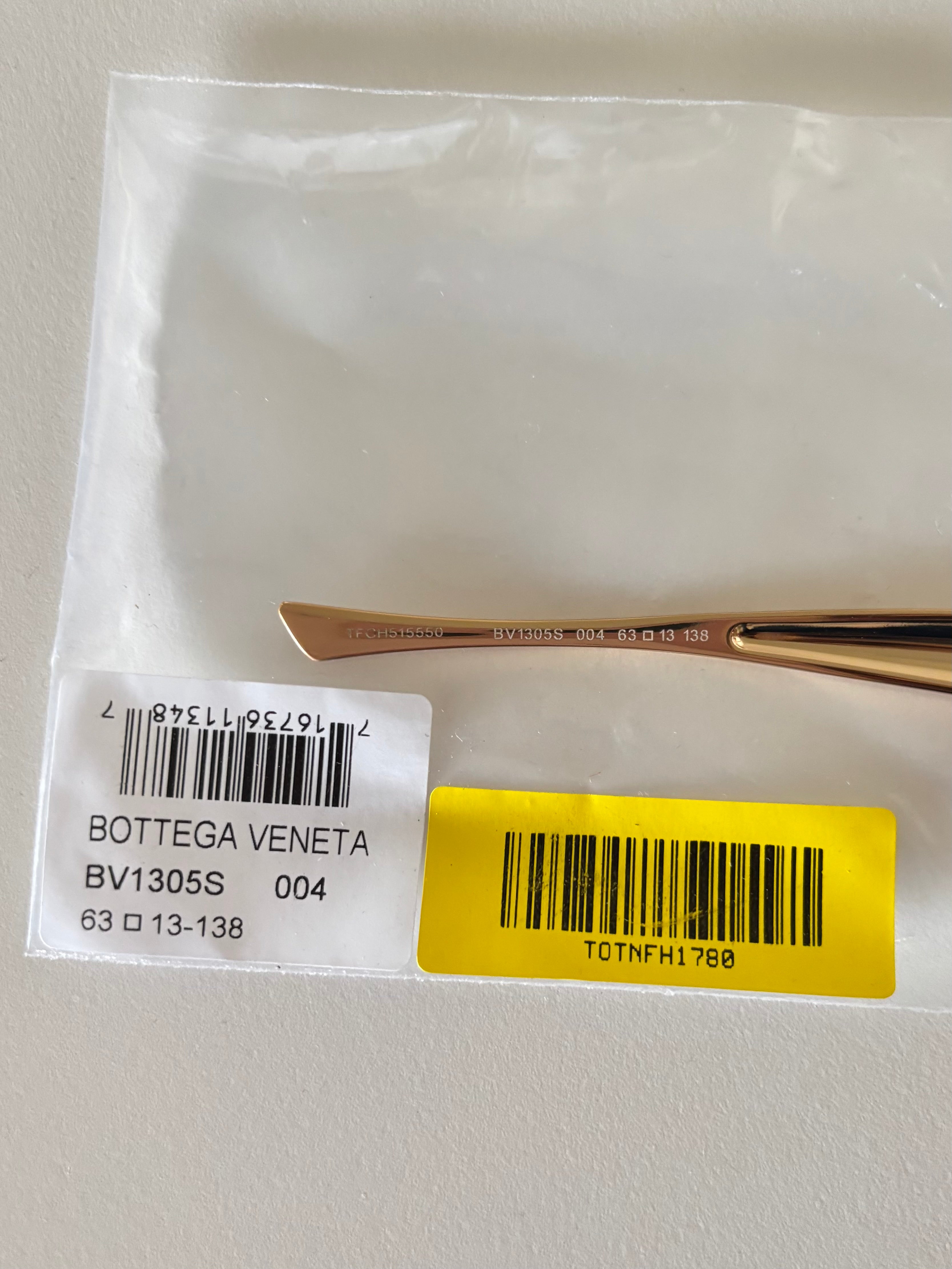 Bottega Lentes Aviator Sardine Café