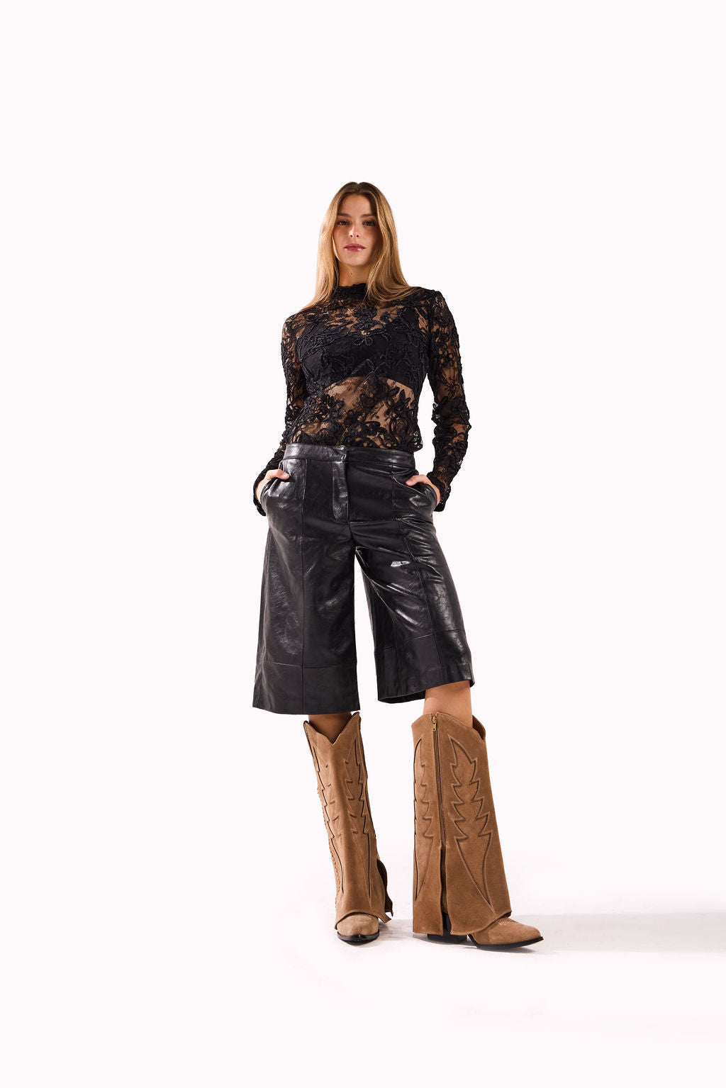 Cayetana II Gamuza Avellana