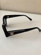 Chanel Cat-Eye Slim Negro
