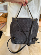 Chanel backpack denim