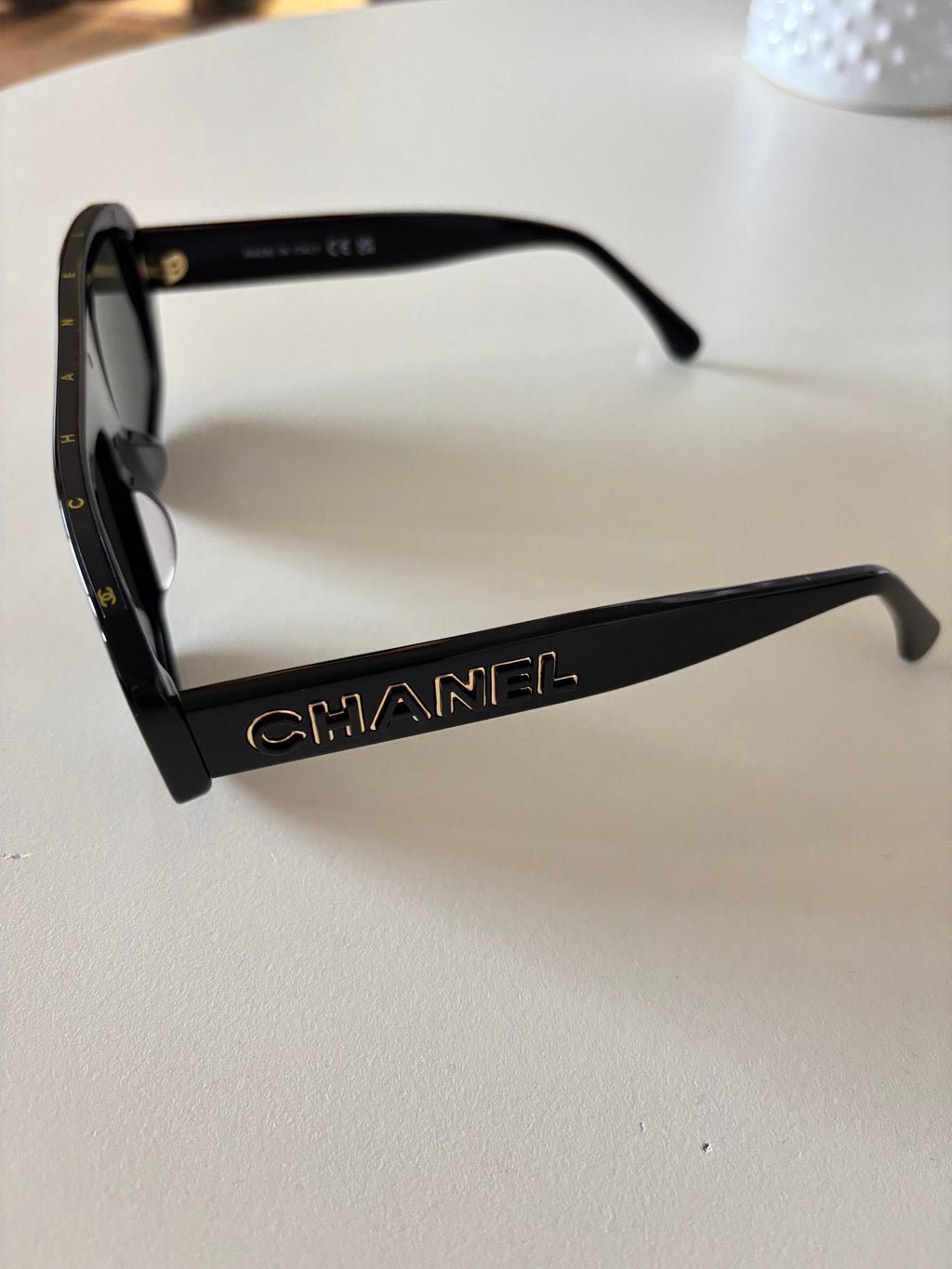 Chanel Rectangular Oversized Negro