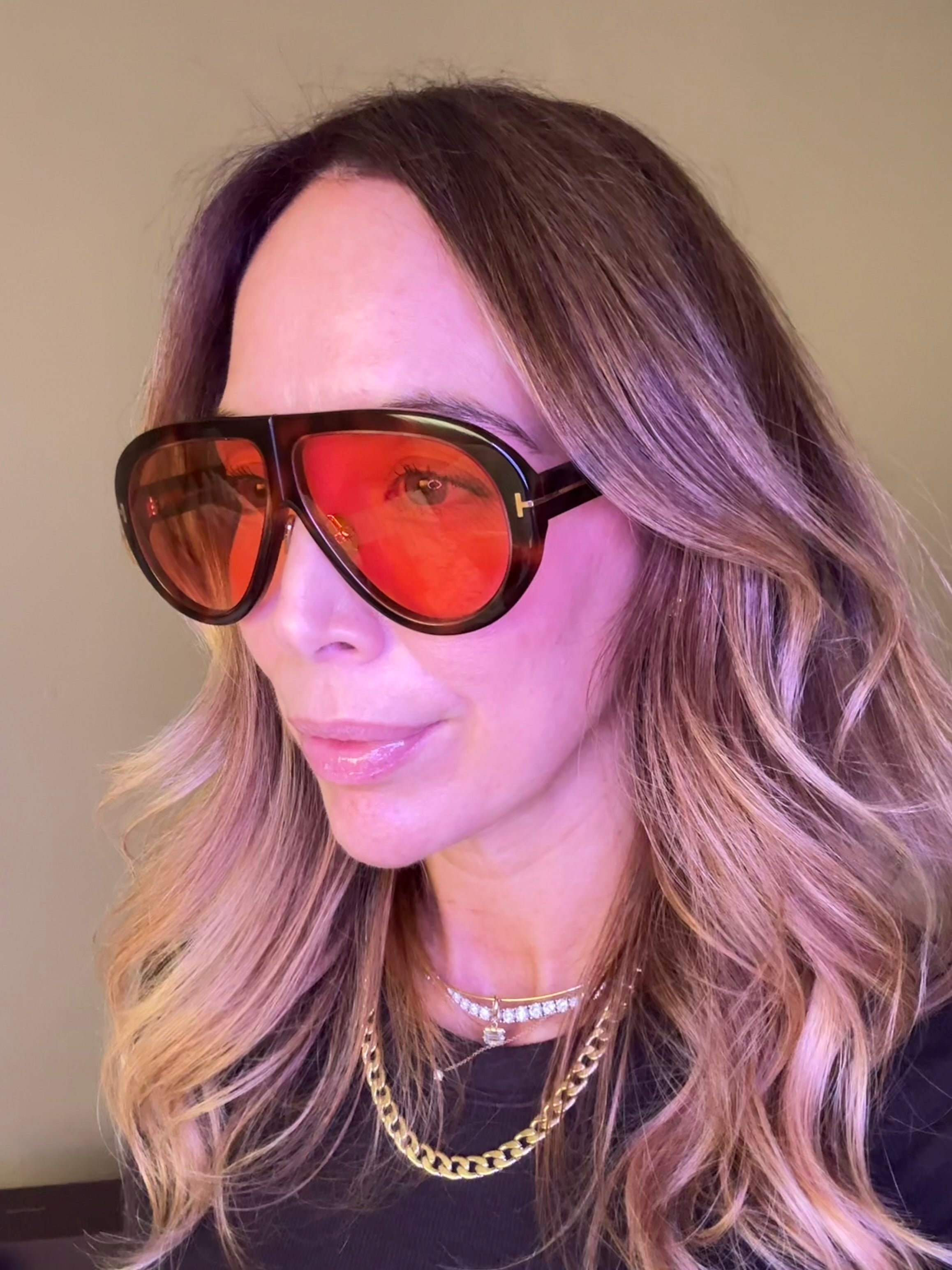 Tom ford lentes aviator troy