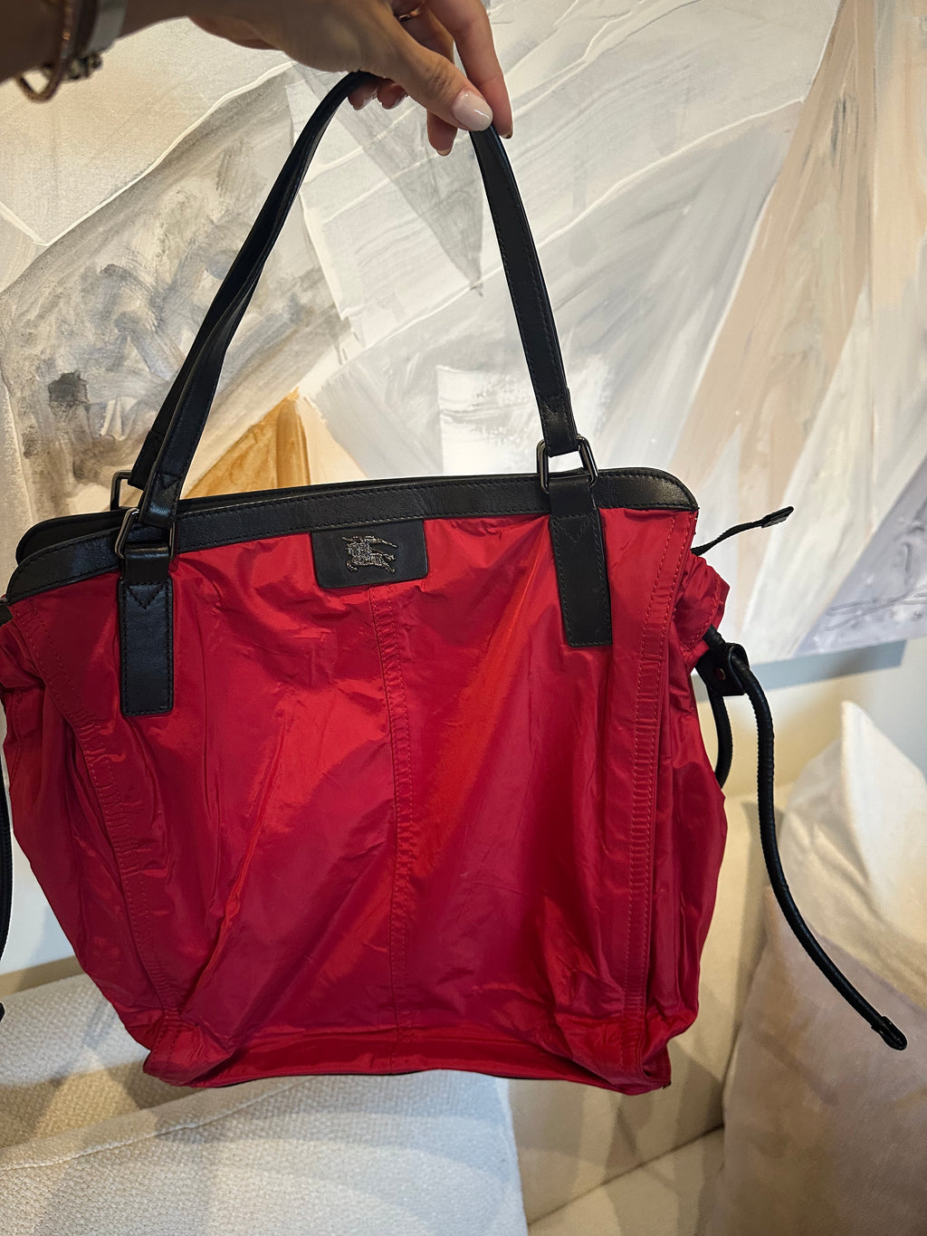 Burberry tote nylon