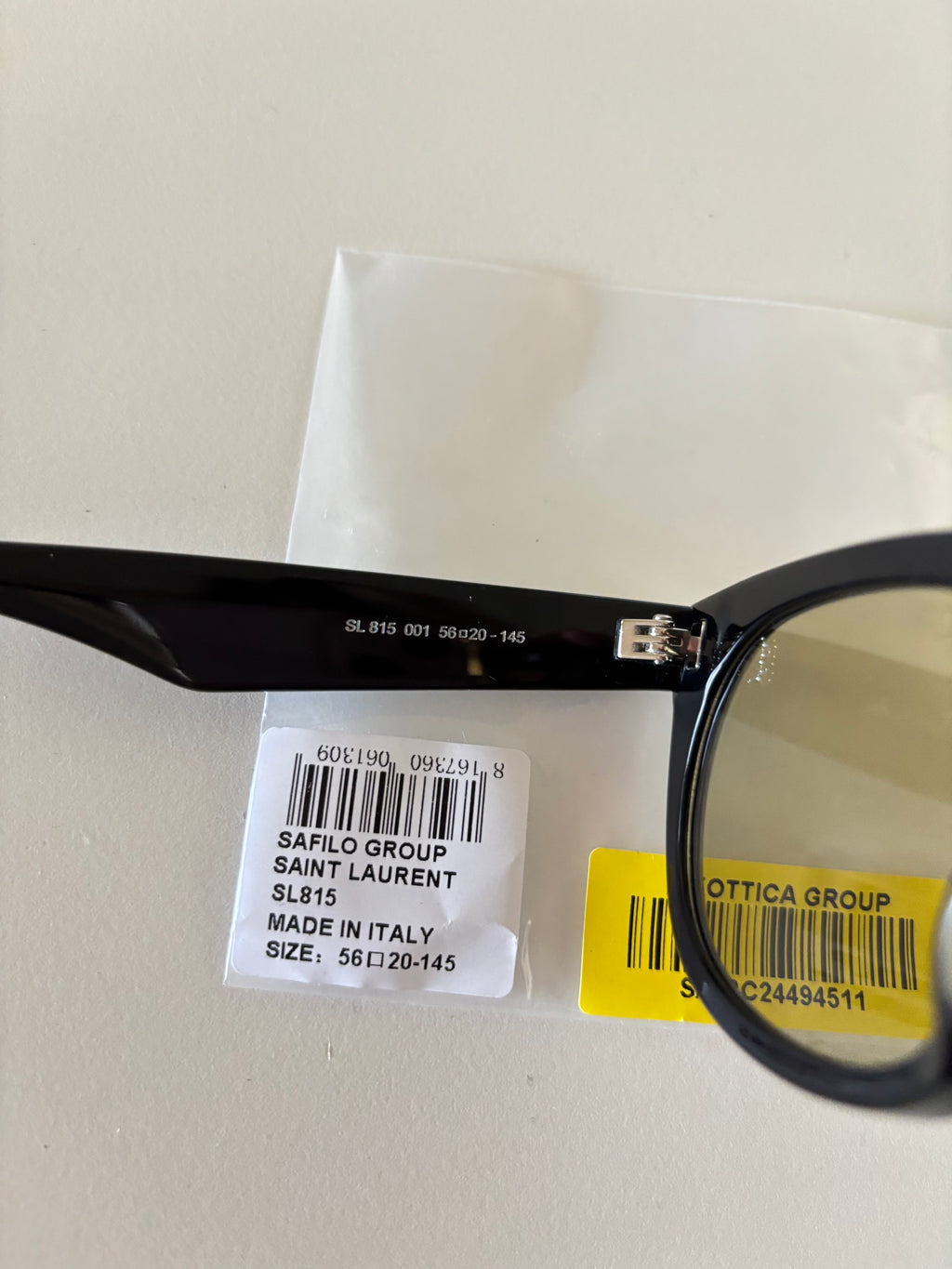 Saint Laurent Black Statement Frame