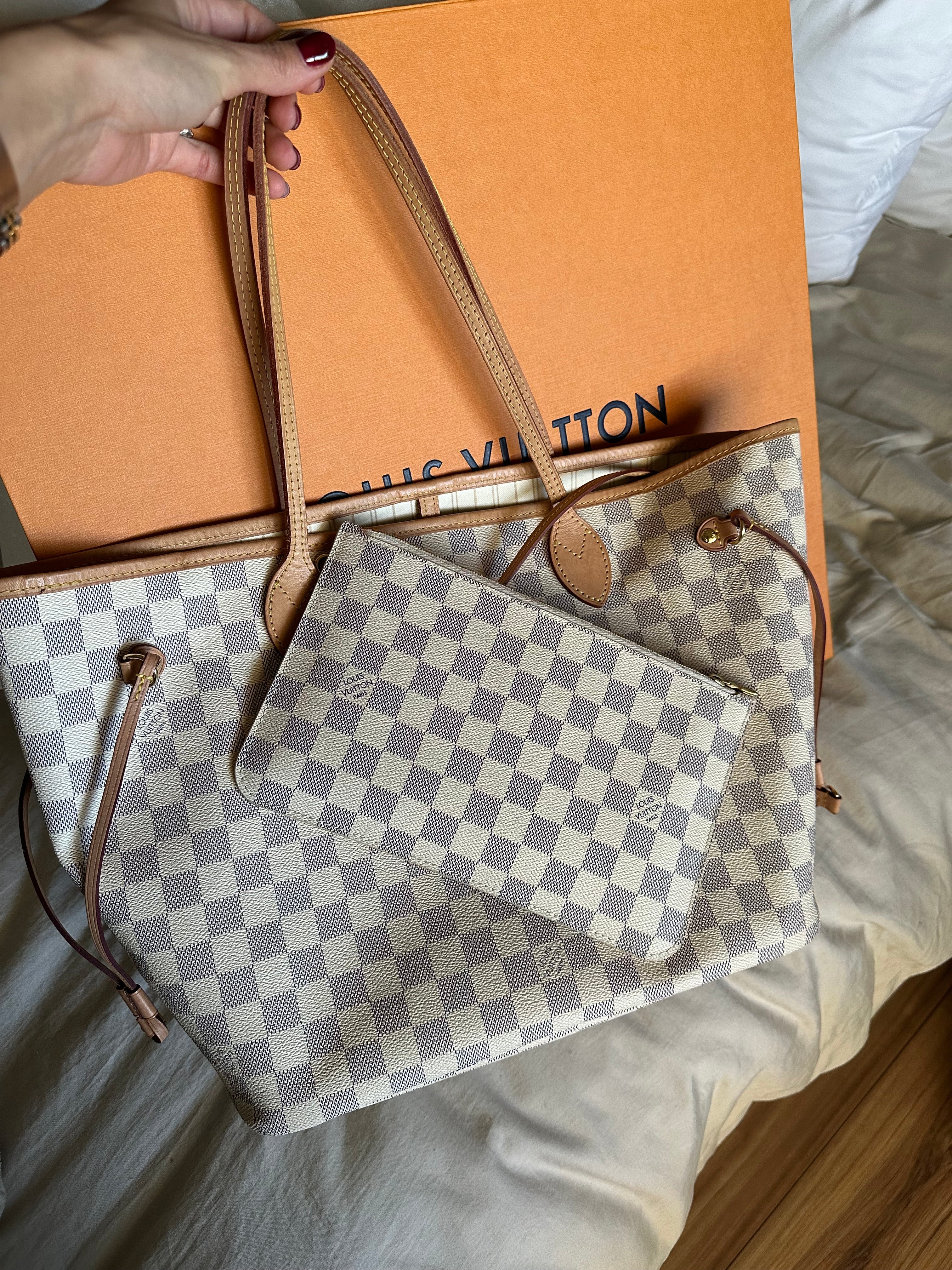 LV tote neverfull MM