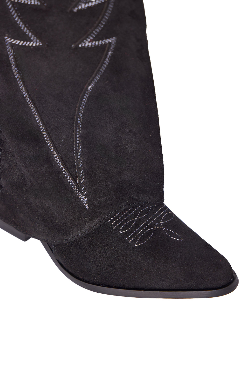 Cayetana II Gamuza Negro