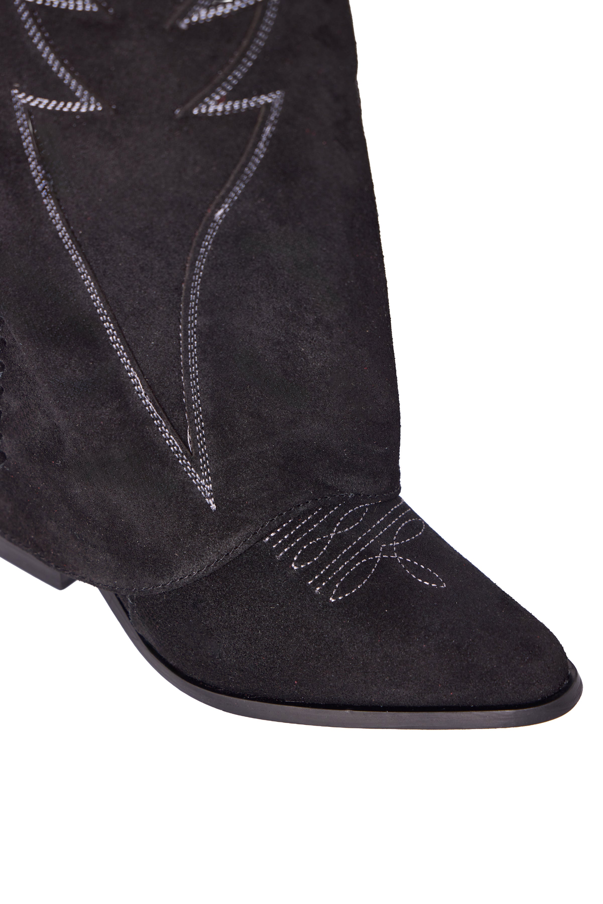 Cayetana II Gamuza Negro