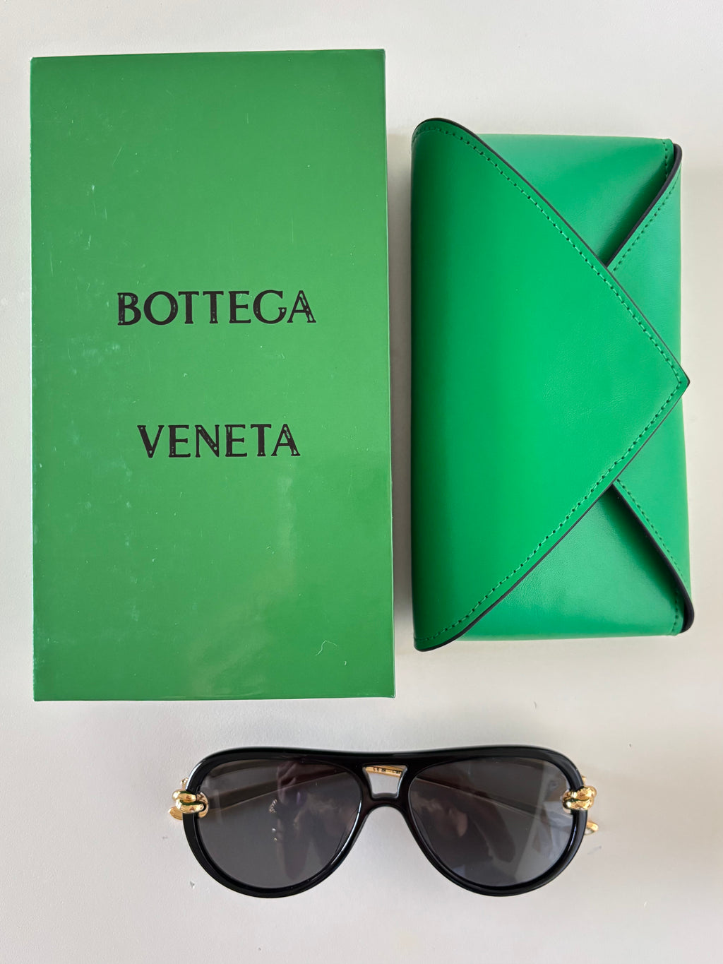 Bottega Veneta Aviator Negro