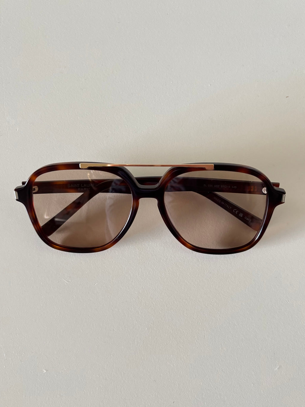 Saint Laurent Aviador cuadrado / Navigator Carey