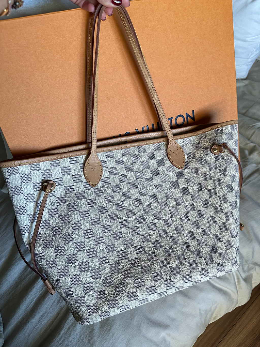 LV tote neverfull MM
