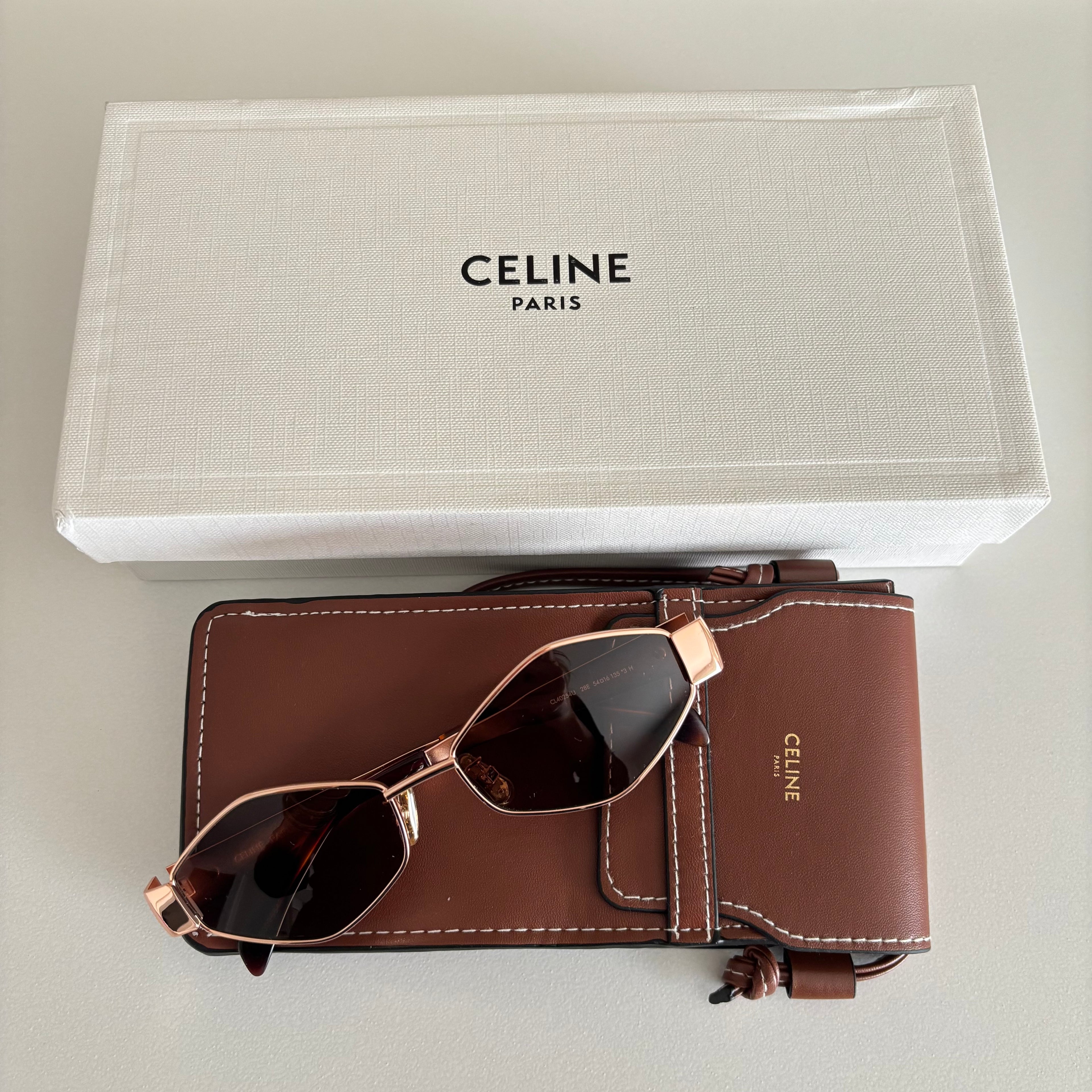 Celine Cat-eye Hexagonal