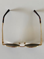 Celine lentes ovalados oro