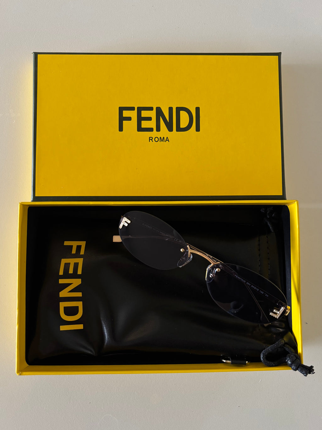 Fendi lentes ovalados