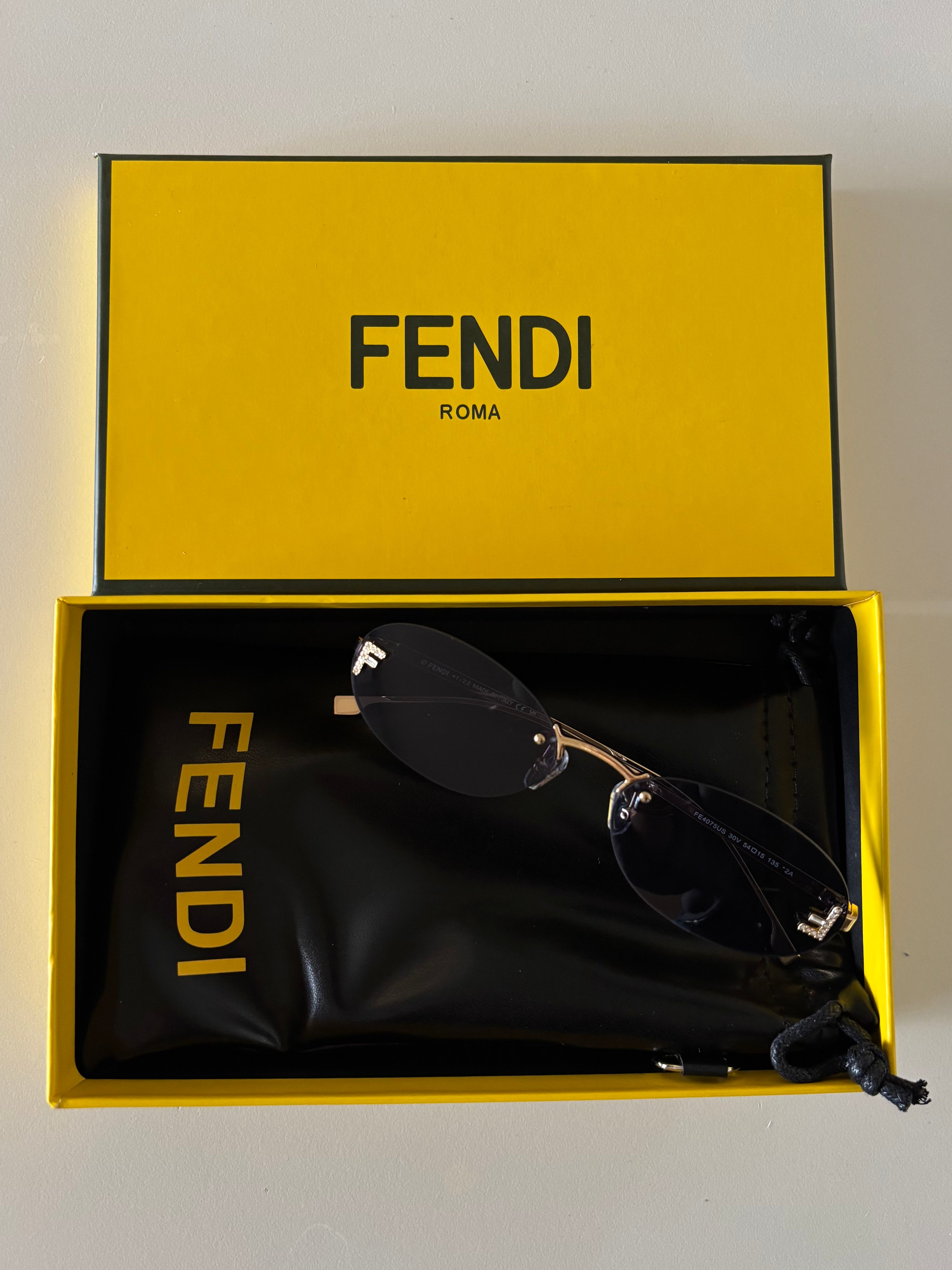 Fendi lentes ovalados