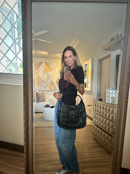 Gucci bolsa negra