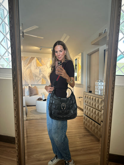 Gucci bolsa negra