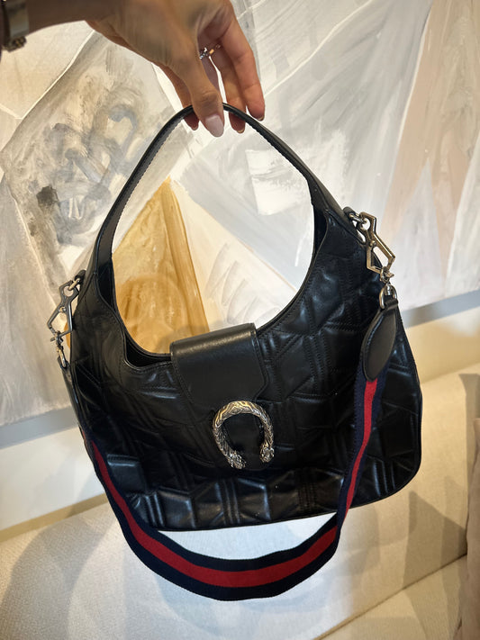 Gucci bolsa negra