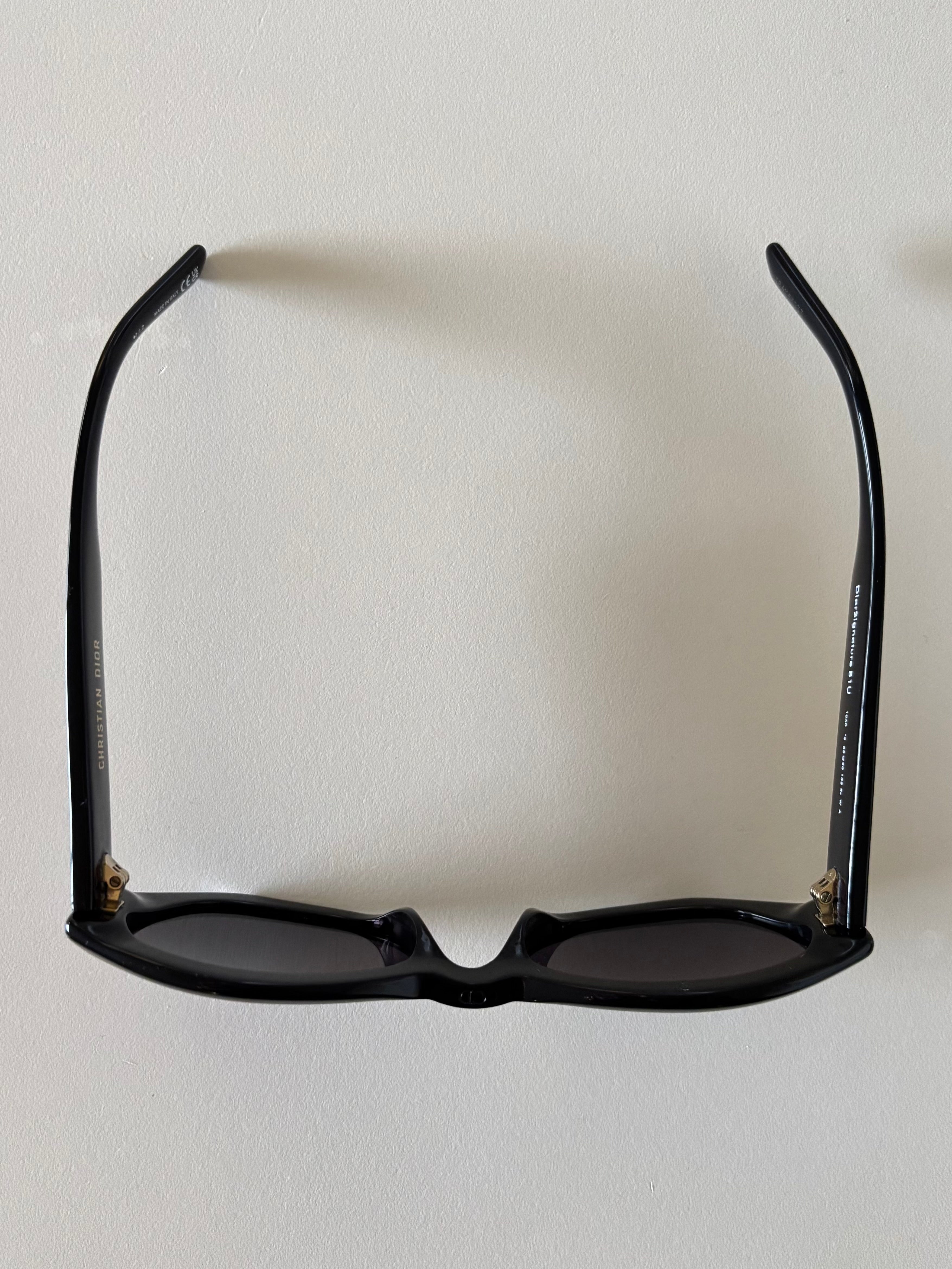 Dior lentes rectangulares negros