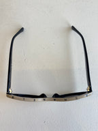 Chanel Cat-Eye Slim Ovalado Negro