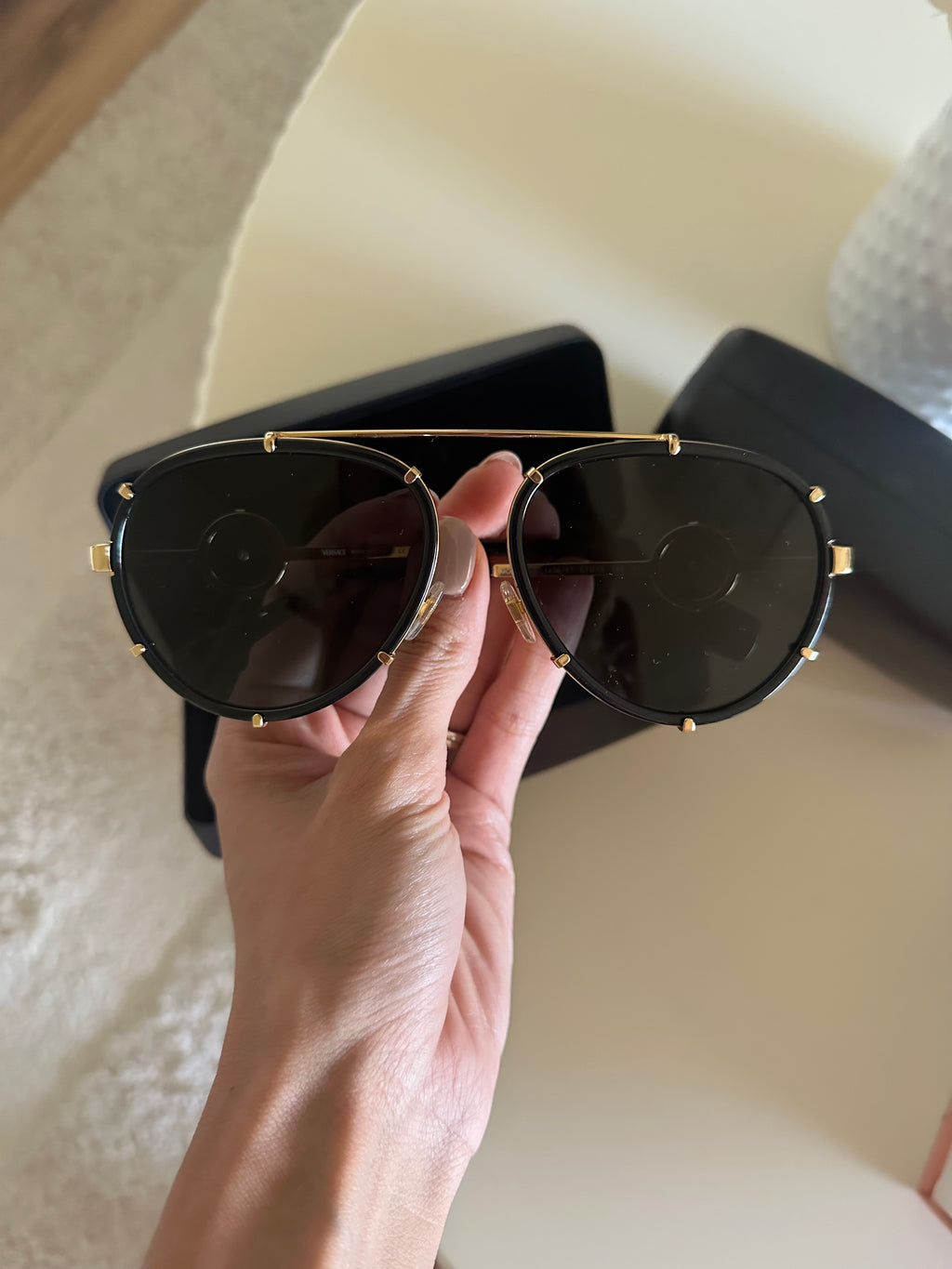 Versace lentes aviator