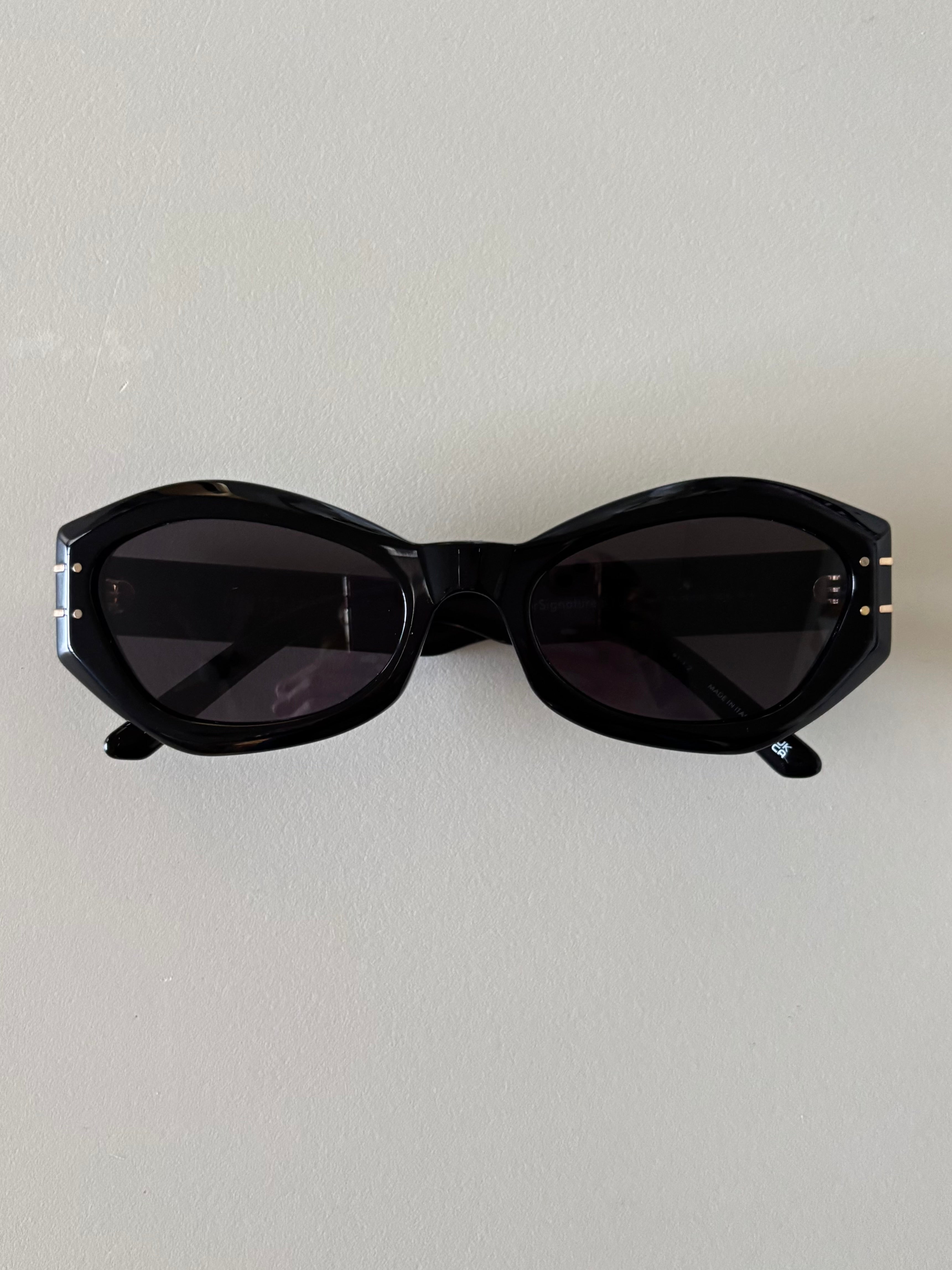 Dior lentes rectangulares negros