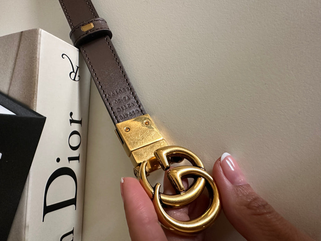 Gucci cinto reversible