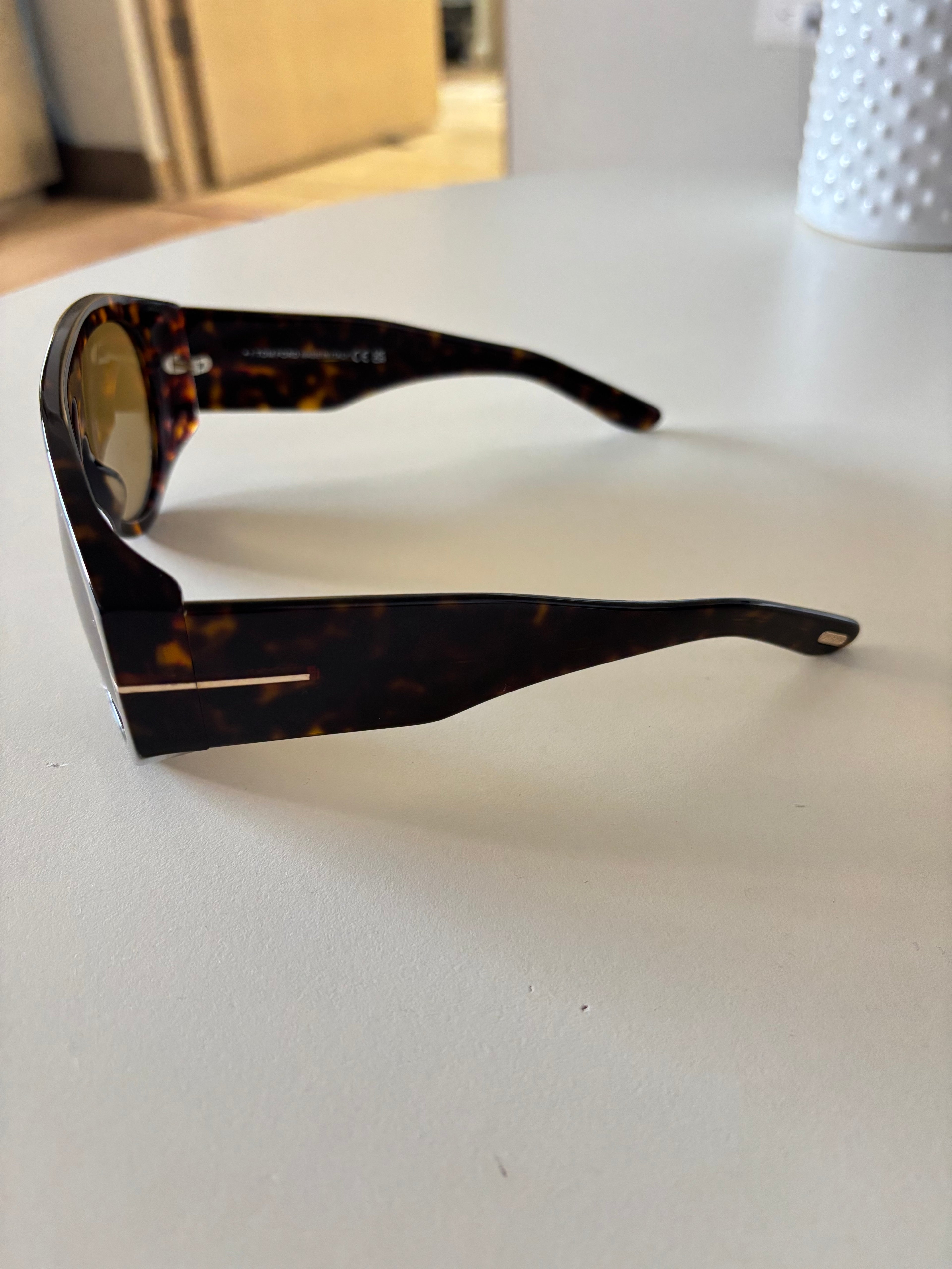 Tom Ford Oversized Shield Aviator