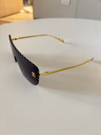 Chanel Shield / visor oversized
