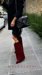 YSL lou lou bag mediana negra