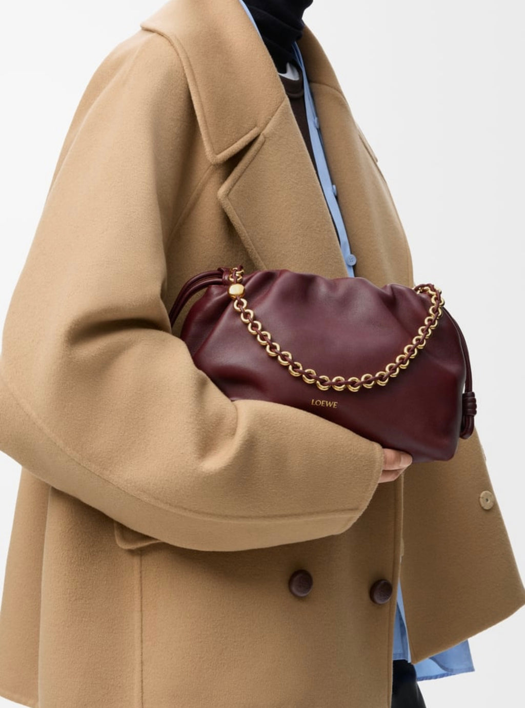 Loewe bolsa flamenco con cadena